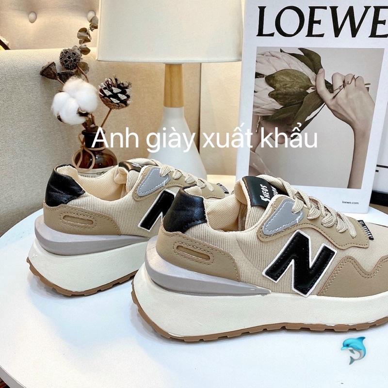 TT10 - Giày thể thao sneaker nữ chữ N kiểu dáng thời trang hottrend đế nhẹ êm ( ảnh thật , kèm video)