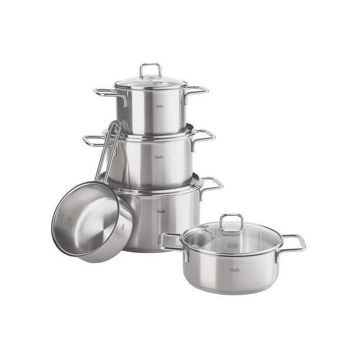 Bộ nồi inox cao cấp Fissler Hamburg 5 món - Sản xuất tại Đức - Bảo hành chính hãng 12 tháng