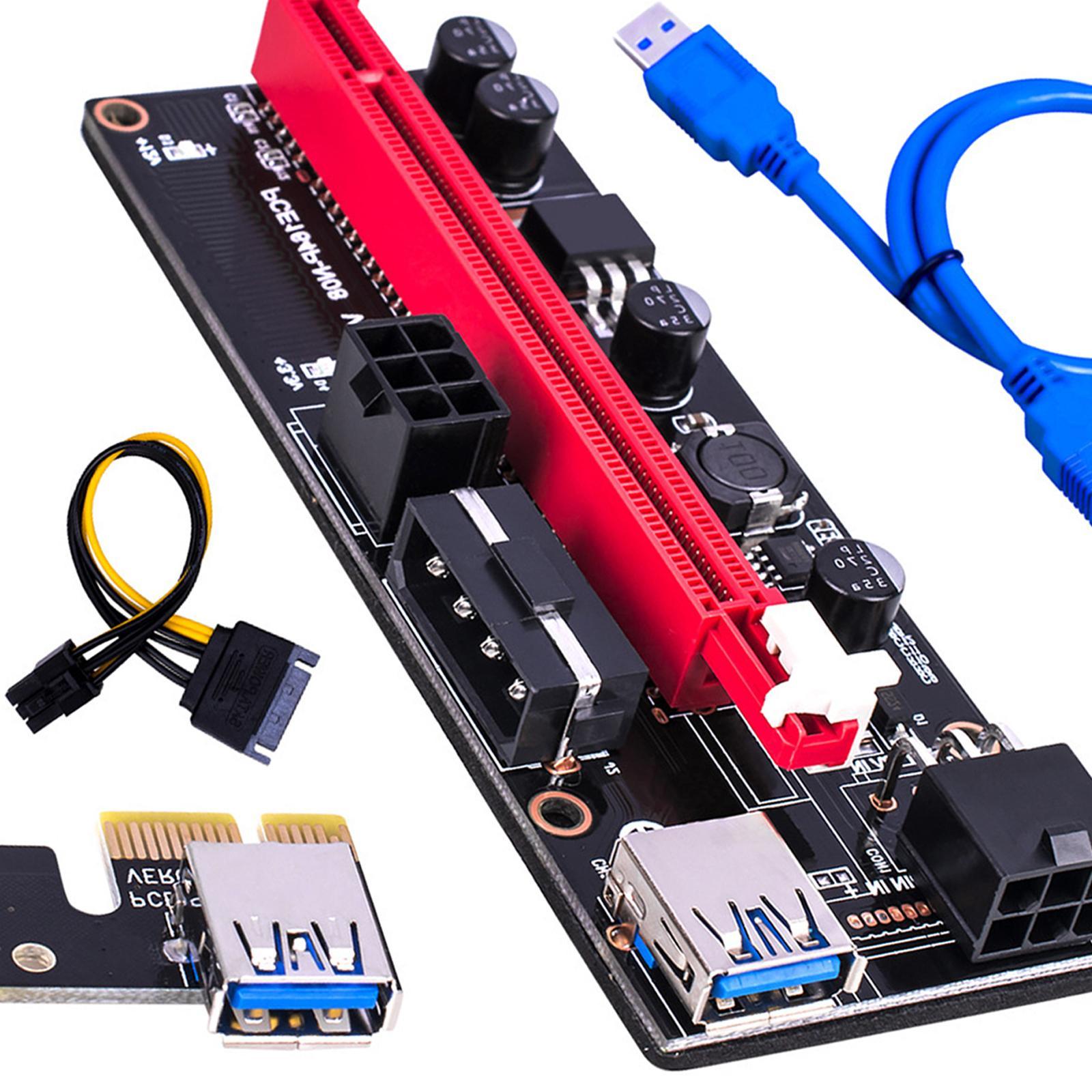 Ver009S 1x to 16x graphics expansion USB adapter card, 60cm USB 3.0
