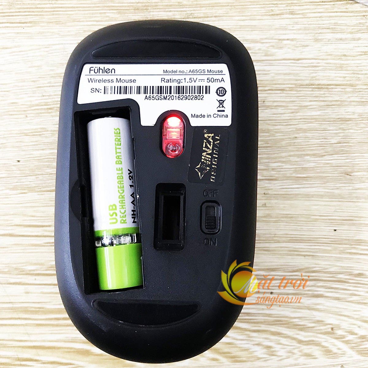 Pin tiểu AA 1450mAh tự sạc cắm cổng USB