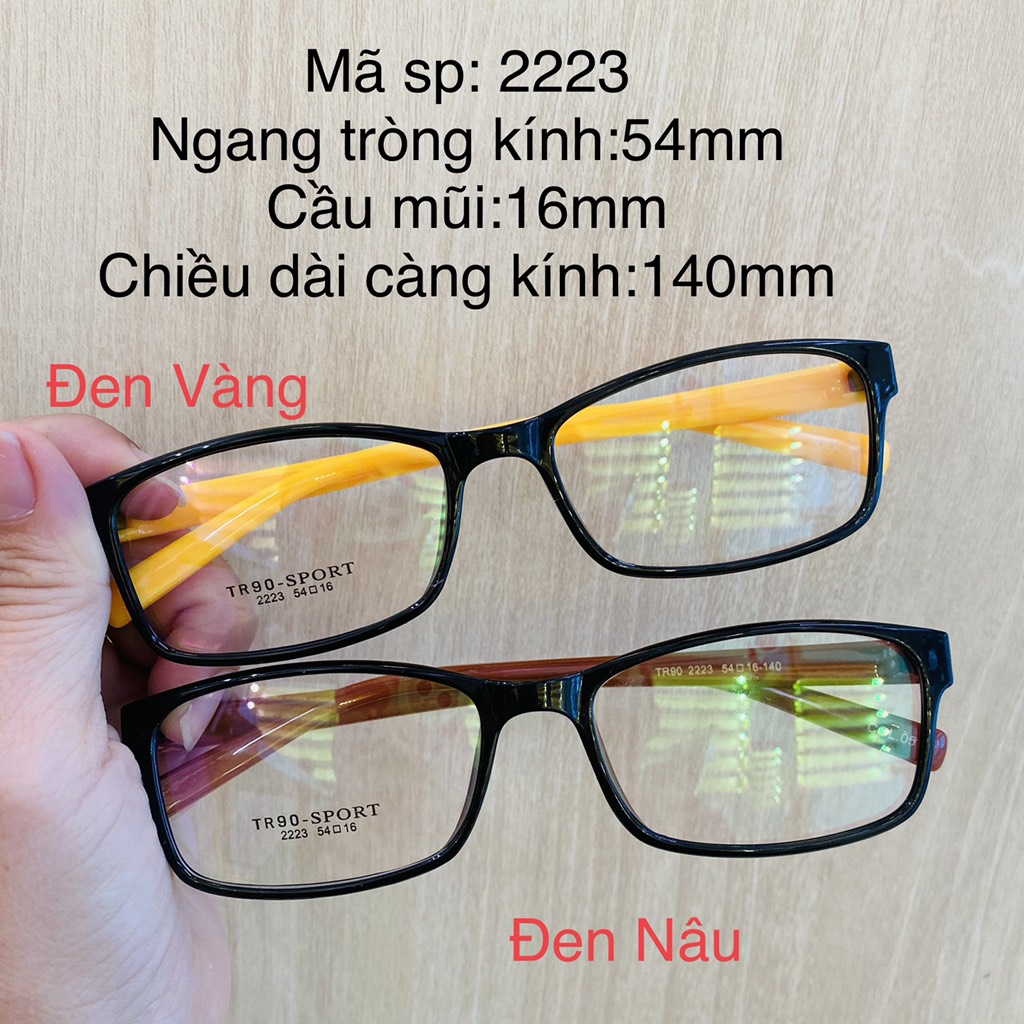 Gọng kính nhựa H6003 2223 thời trang nam nữ siêu nhẹ siêu bền OURESS