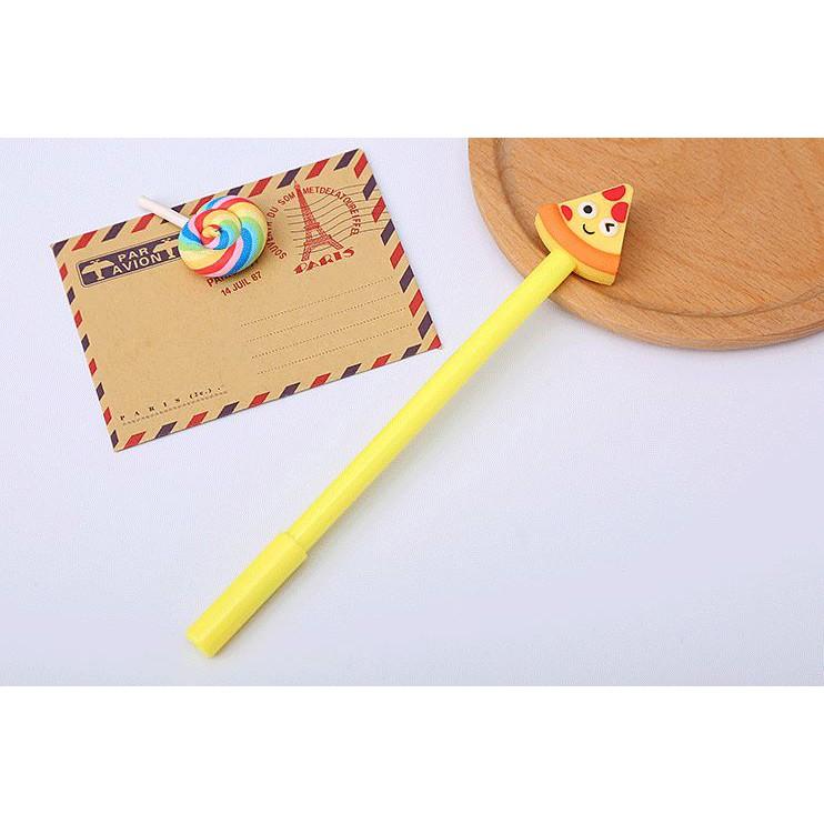 Bút gel mực đen Pizza Siêu Đáng Yêu H119