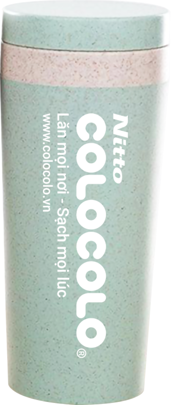 Bình thủy tinh 500ml COLOCOLO Nhật Bản