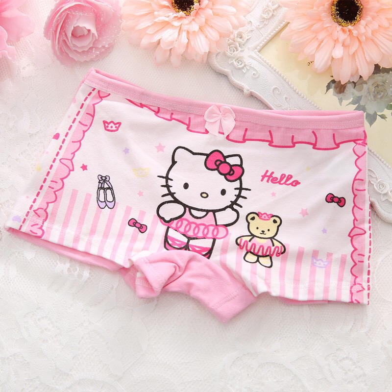 Combo 10 Quần Lót Đùi Họa Tiết Cute Cho Bé Gái LD11