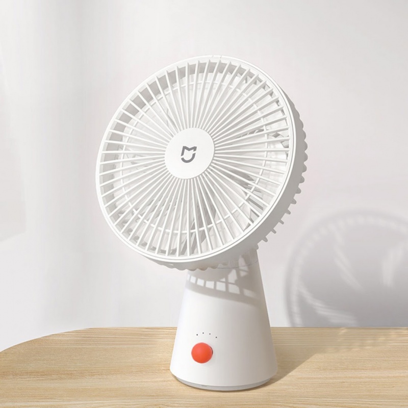 Quạt để bàn Xiaomi tích điện Rechargeable Mini Fan - Hàng Chính Hãng