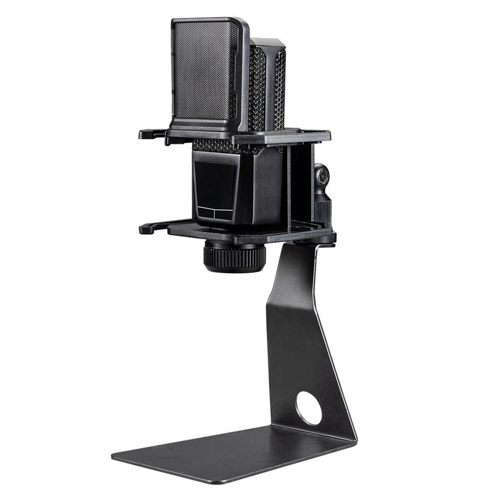 Black Microphone Shock Mount Cradle Holder Stand Recording Condenser MIC