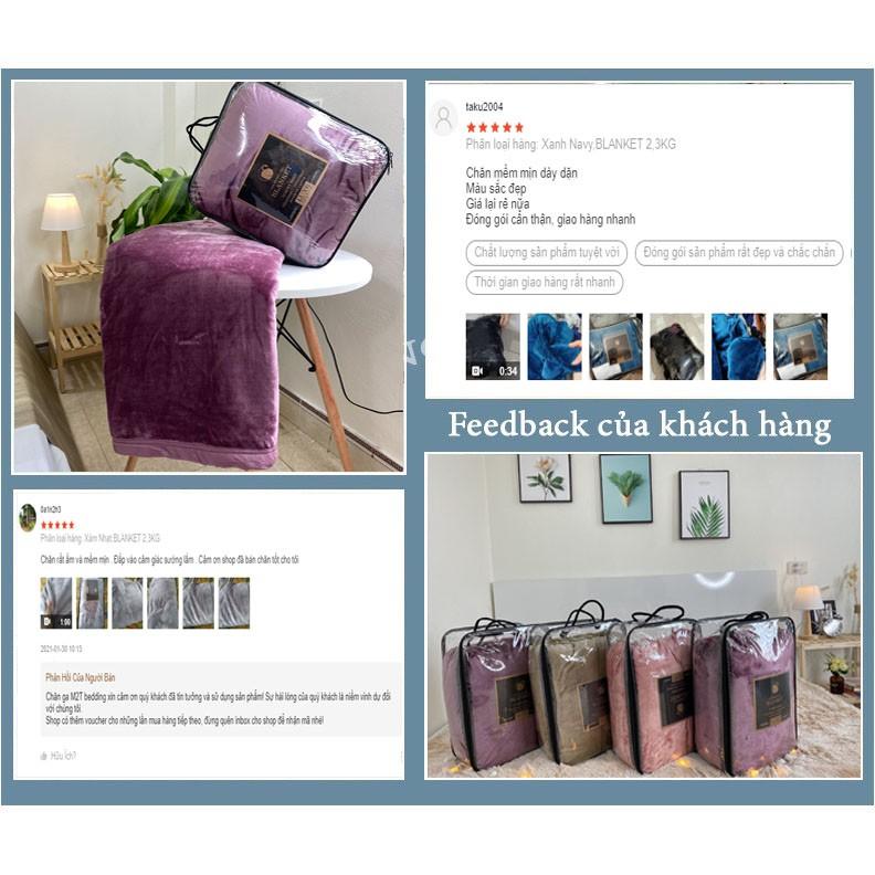Chăn lông tuyết cao cấp M2T bedding - chăn lông thỏ - chăn mền nhập khẩu - mềm mịn