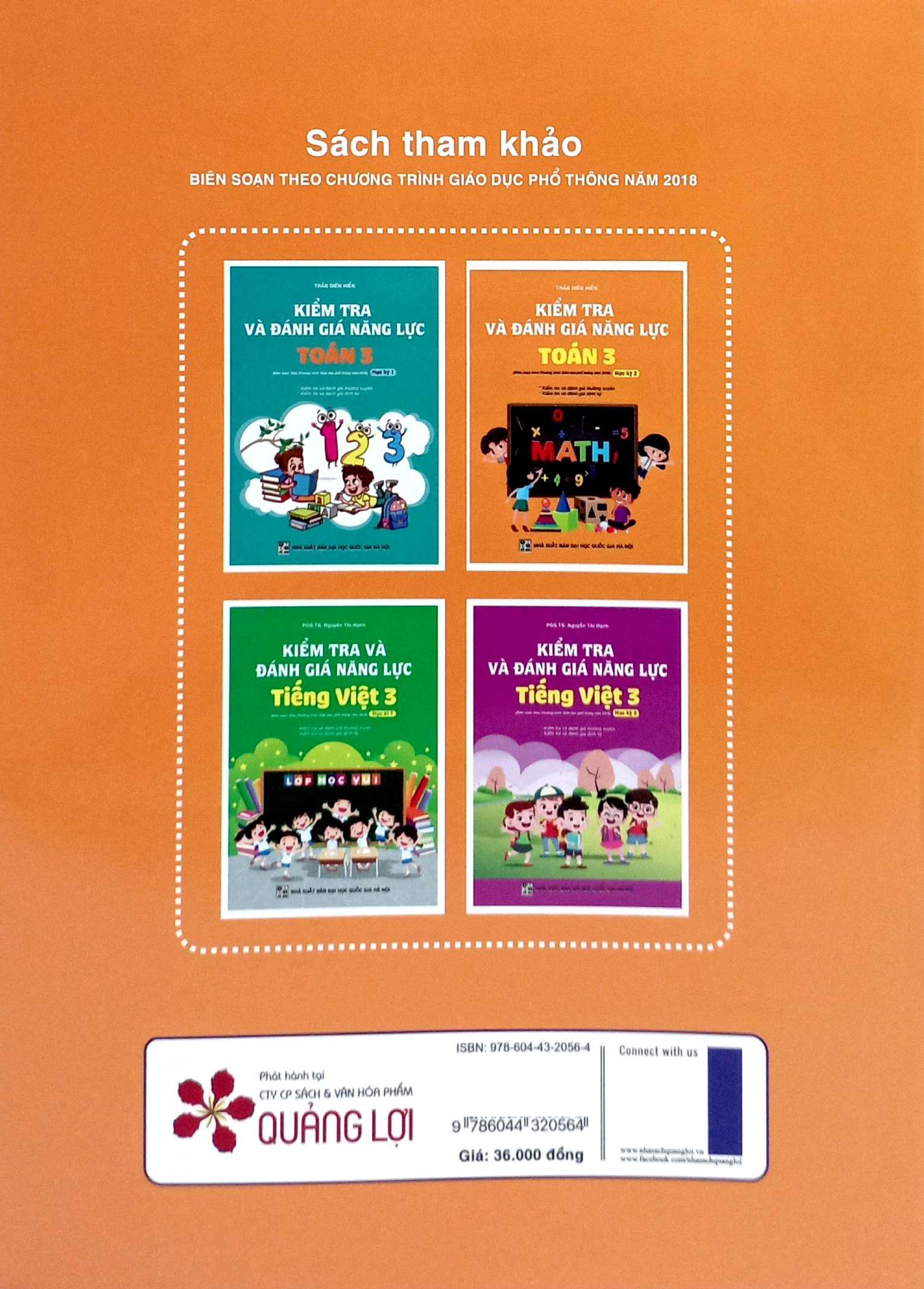 Sách - Kiểm Tra Và Đánh Giá Năng Lực Toán 3 - Học Kỳ 2 (Biên Soạn Theo Chương Trình GDPT 2018)
