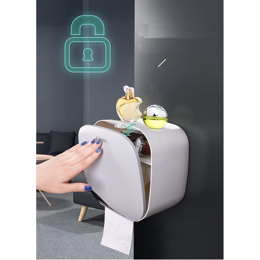 Hộp Đựng Giấy Vệ Sinh, Đựng Giáy Toilet Đa Năng Cao Cấp OENON Cao Cấp