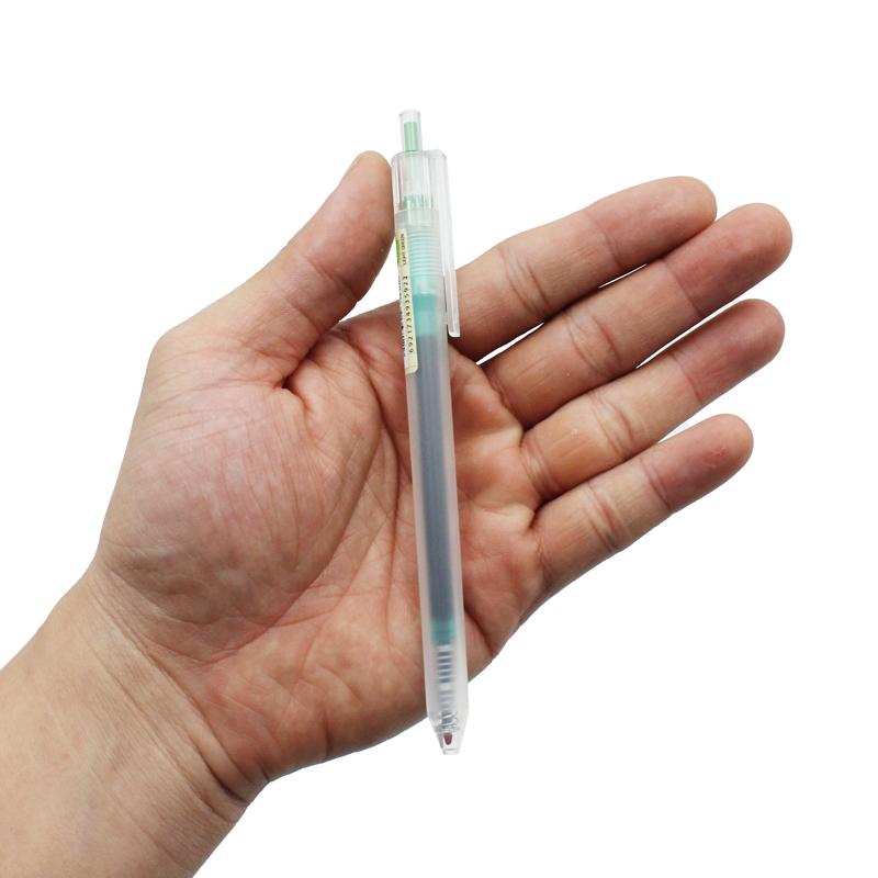 Bút Gel 0.5 mm - Deli EG118-LG - Mực Xanh Lá Nhạt