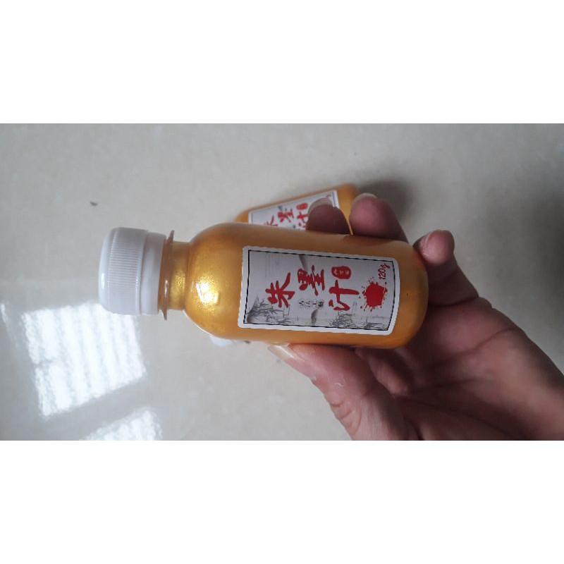 Mực nhũ vàng ánh kim