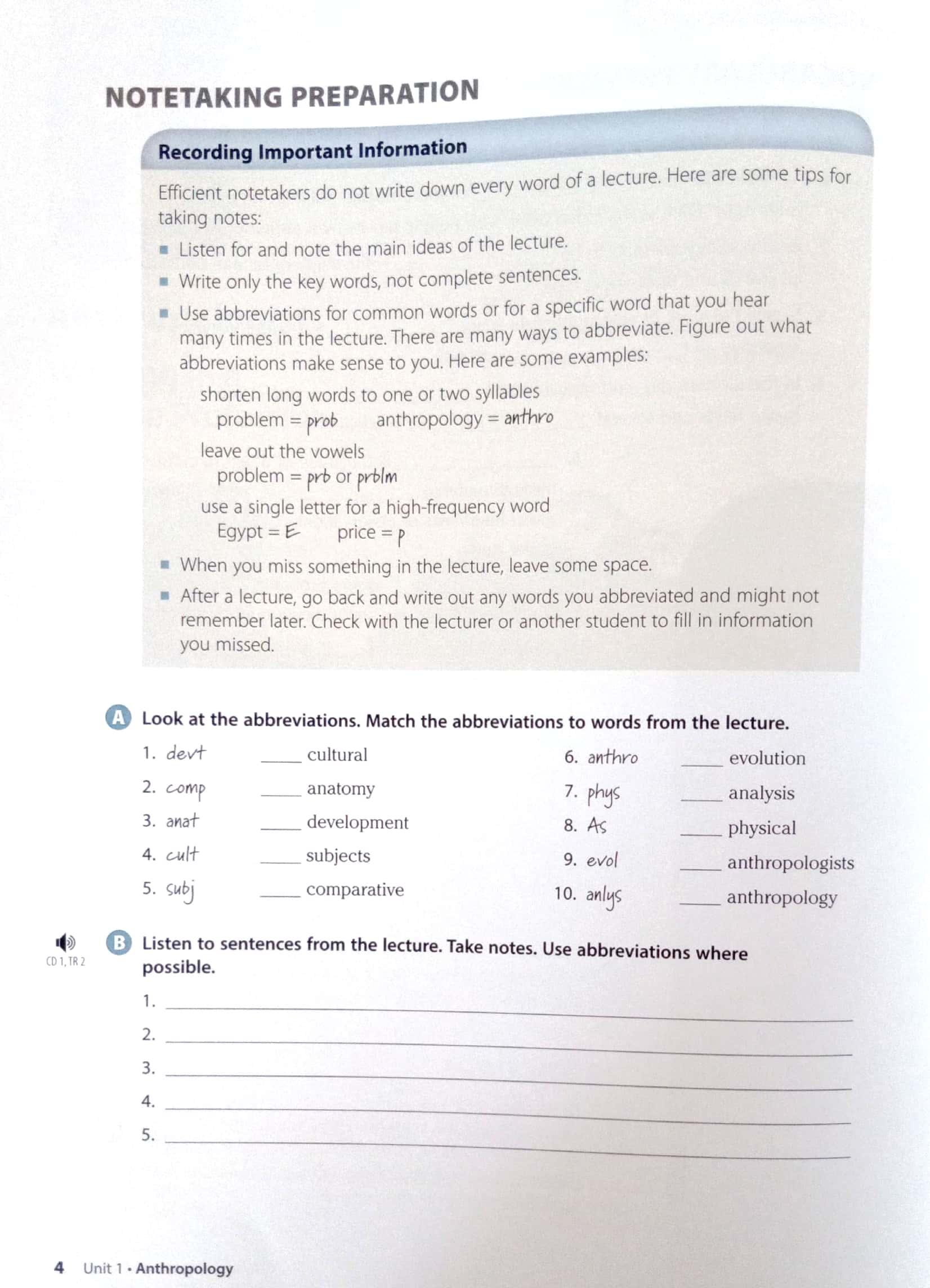 Listening &amp; Notetaking Skills3 Student Book Adv Listen