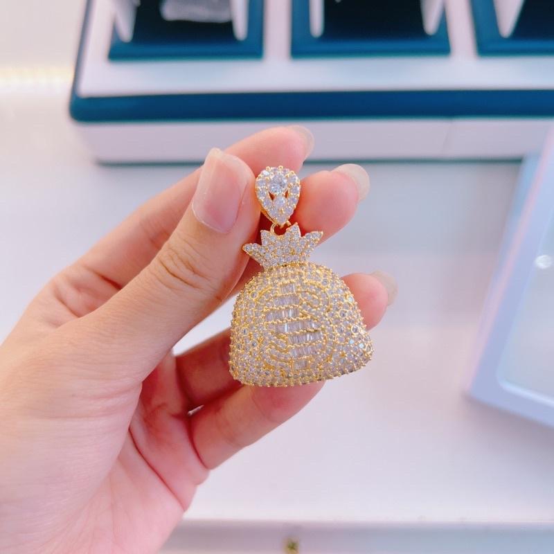 Mặt dây chuyền mạ vàng 18k bền màu