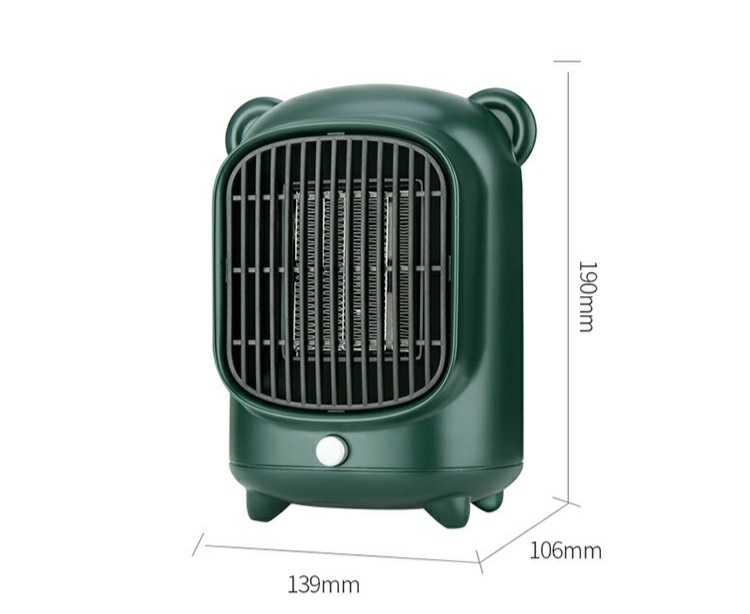 Quạt Sưởi Gốm mini công suất 500W