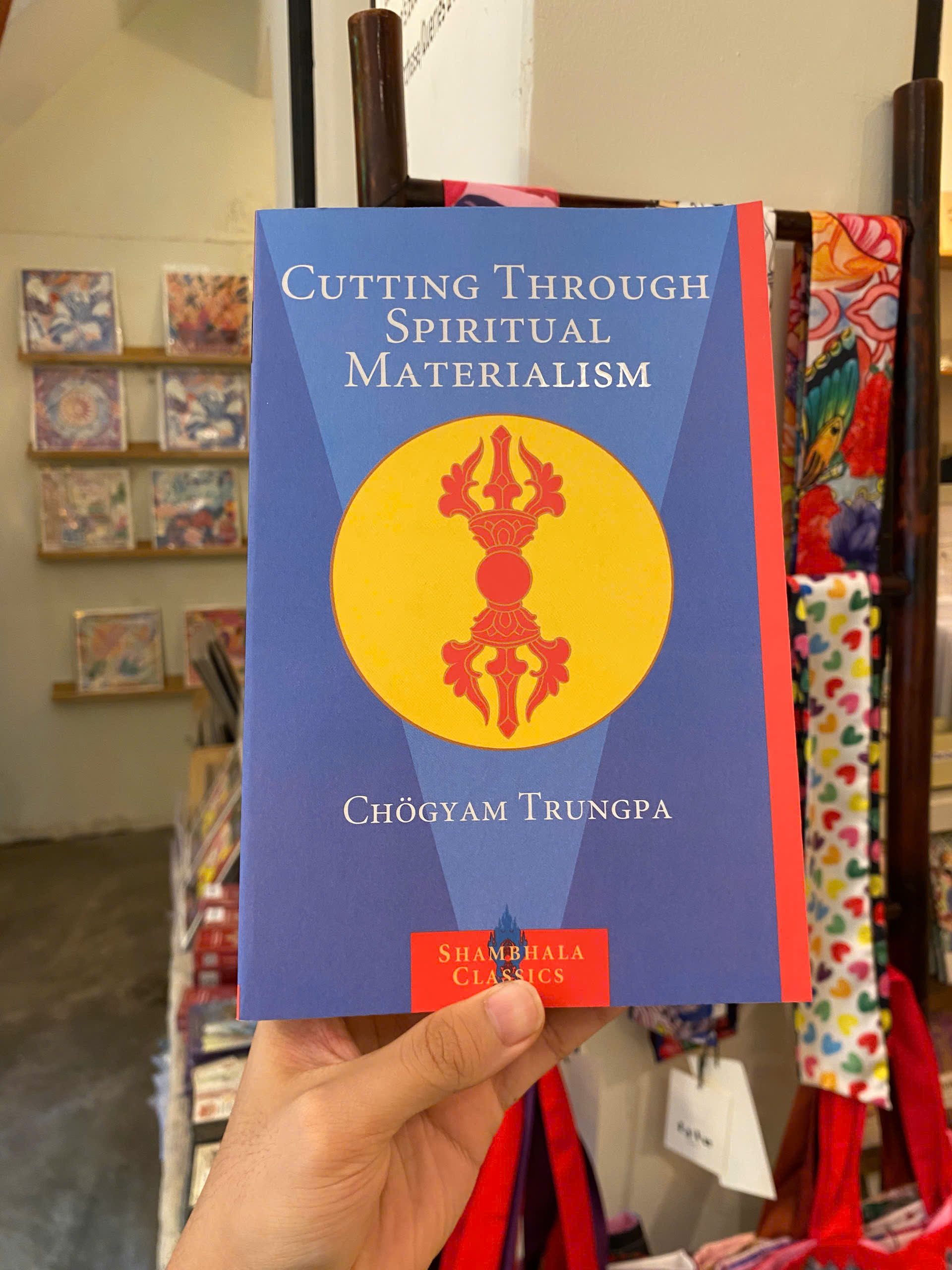Sách - Cutting Through Spiritual Materialism by Chögyam Trungpa | Buddhism Modern Spiritual Classic