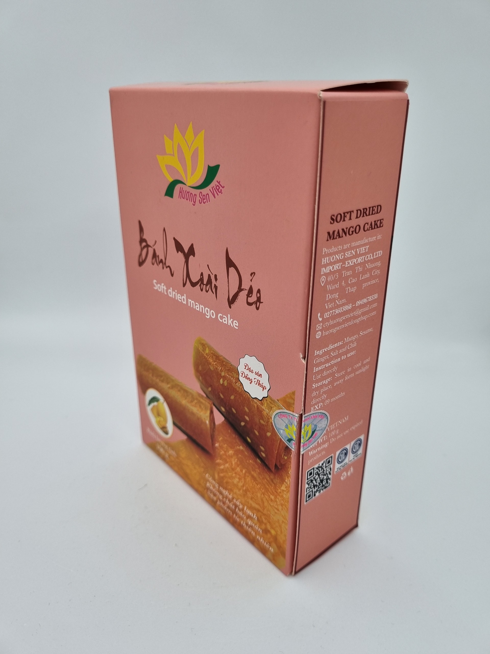 Bánh Xoài Dẻo - hộp 100g - Hương Sen Việt