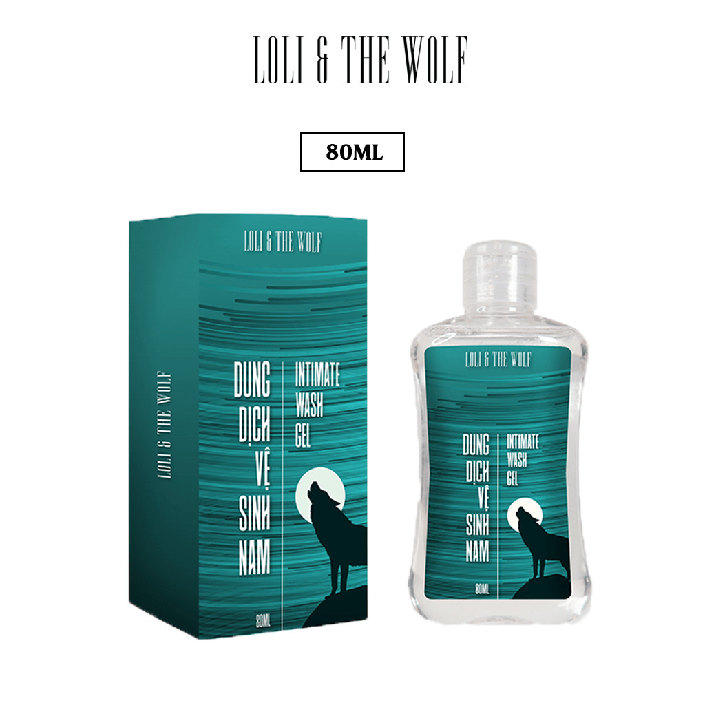 Dung dịch vệ sinh nam dịu nhẹ lành tính Original - chai nhỏ 80ml - LOLI & THE WOLF