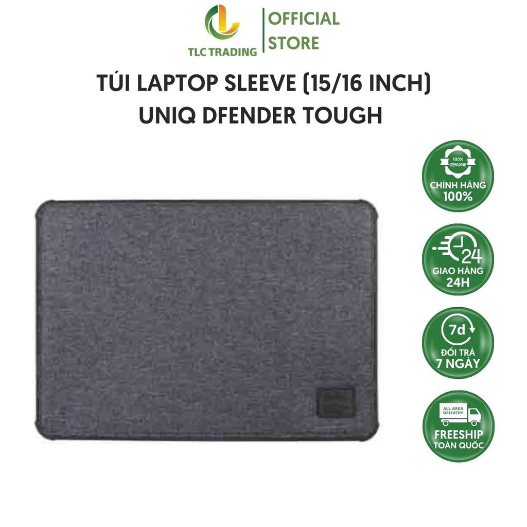 Túi Đựng Laptop UNIQ Dfender Tough Laptop Sleeve (15/16 inch) Bằng Vải Bảo Vệ An Toàn Dễ Di Chuyển - Hàng chính hãng