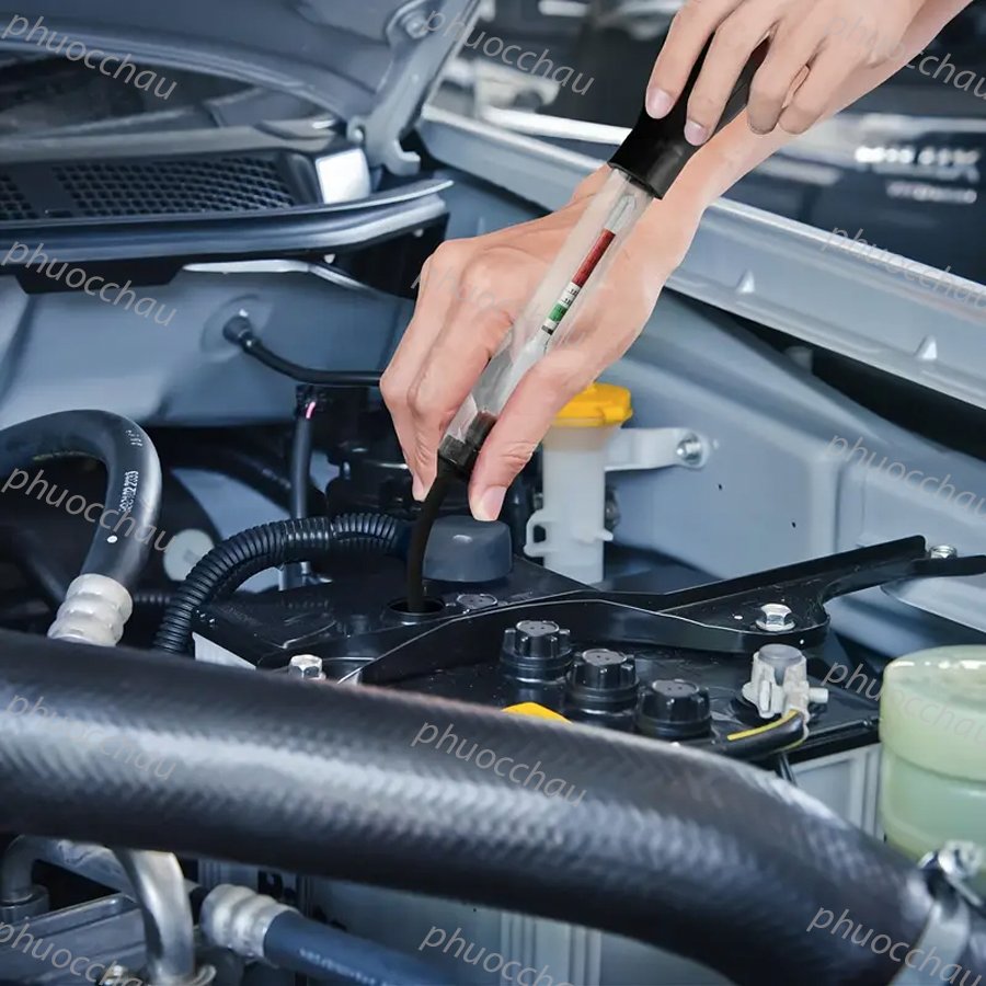 Tỷ Trọng Kế Đo Nồng Độ Axit Trong Bình Acquy