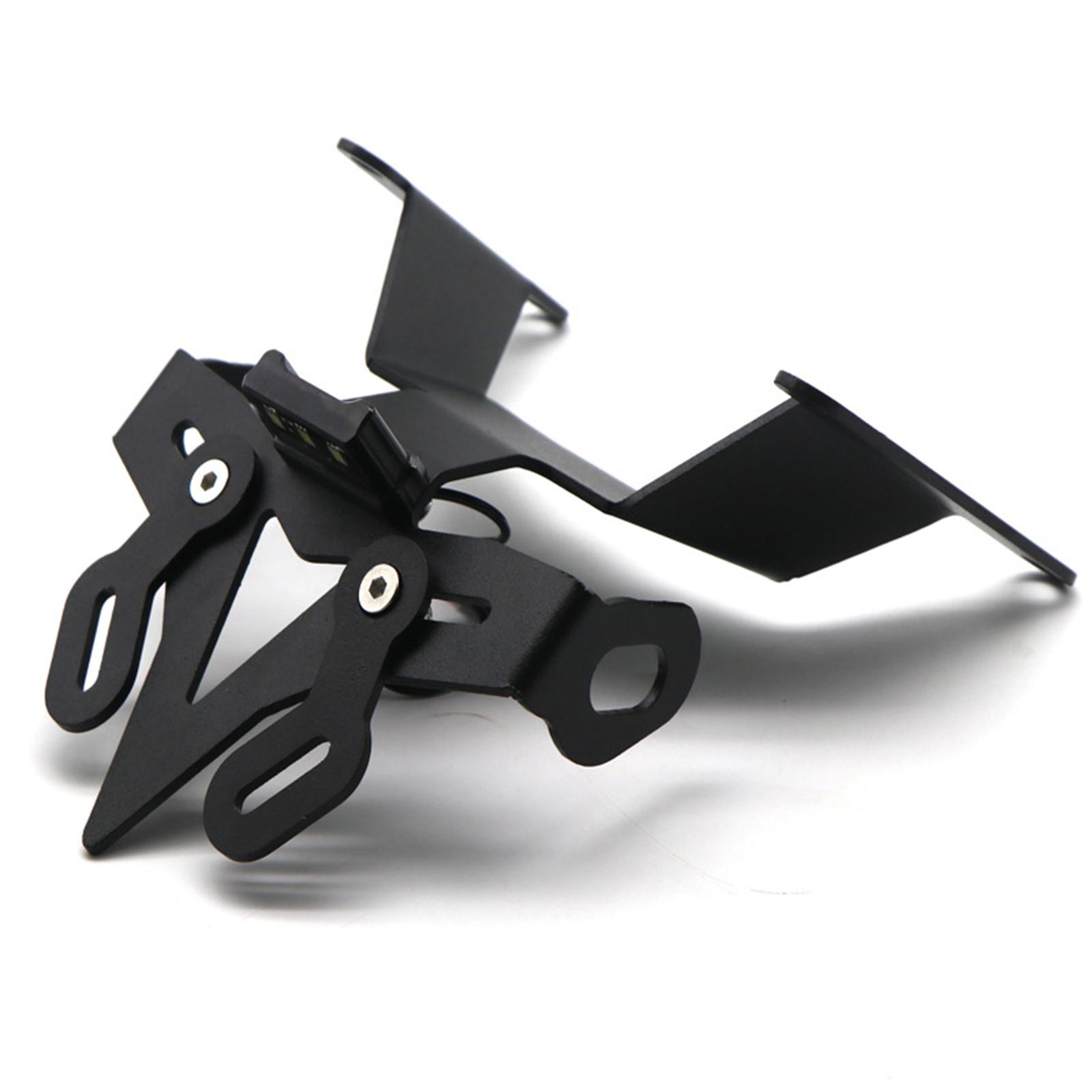 License Plate Holder Bracket w/LED Light Compatible with Honda CB650R 2019+