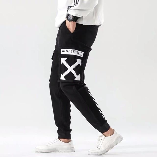 Quần Kaki Jogger Túi Hộp Hàn Quốc Unisex