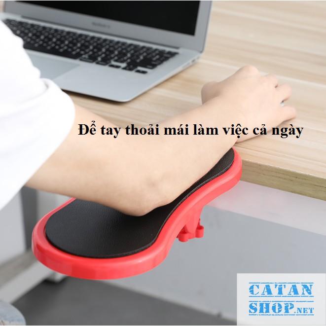 Tấm đệm kê tay chuột chống mỏi, chống thoái hóa cổ tay xoay 180 độ tiện ích khi sử dụng máy tính văn phòng, chơi game