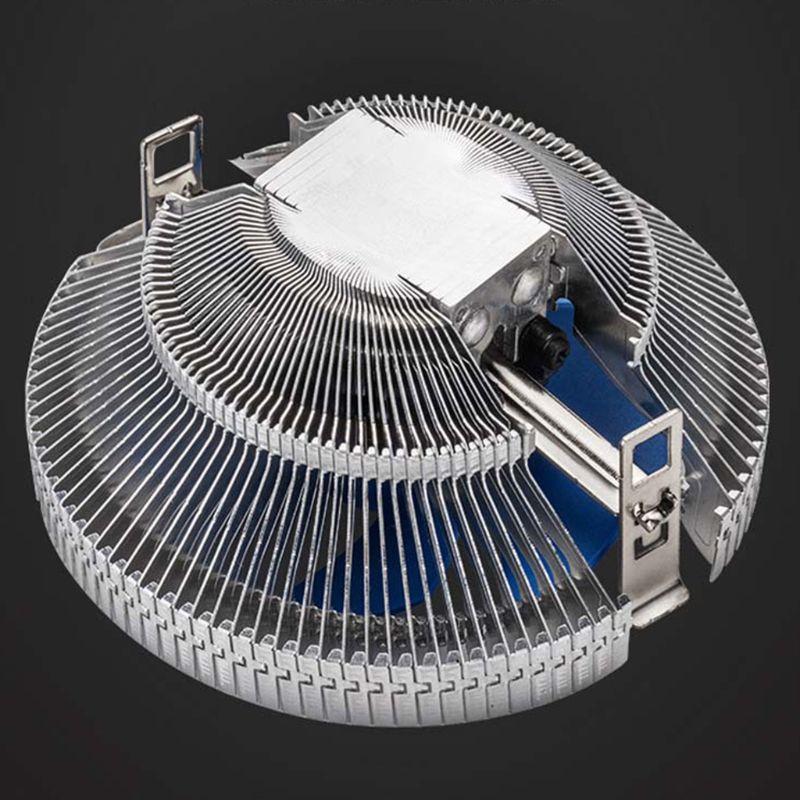 Quạt Tản Nhiệt Cpu Có Đèn Rgb Phát Sáng Tiếng Ồn Thấp Cho Máy Tính