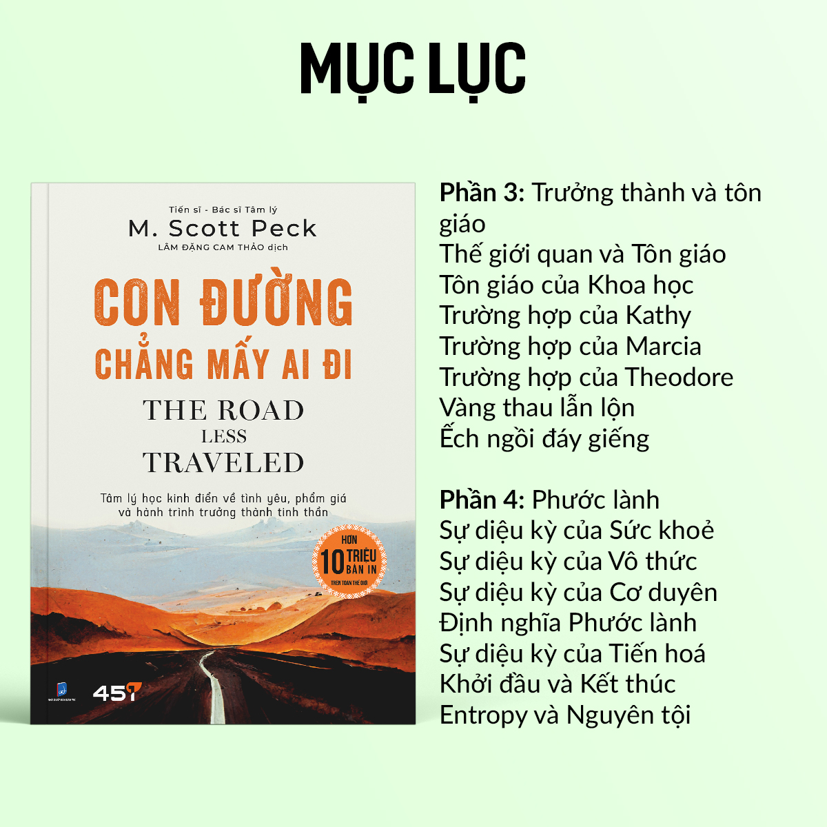 Sách - Con Đường Chẳng Mấy Ai Đi (M. Scott Peck) - Tuệ Tri