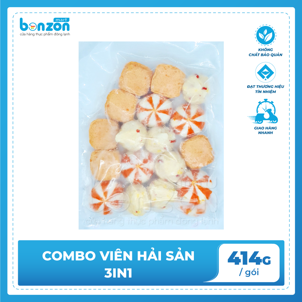 Combo viên hải sản 3in1 414g