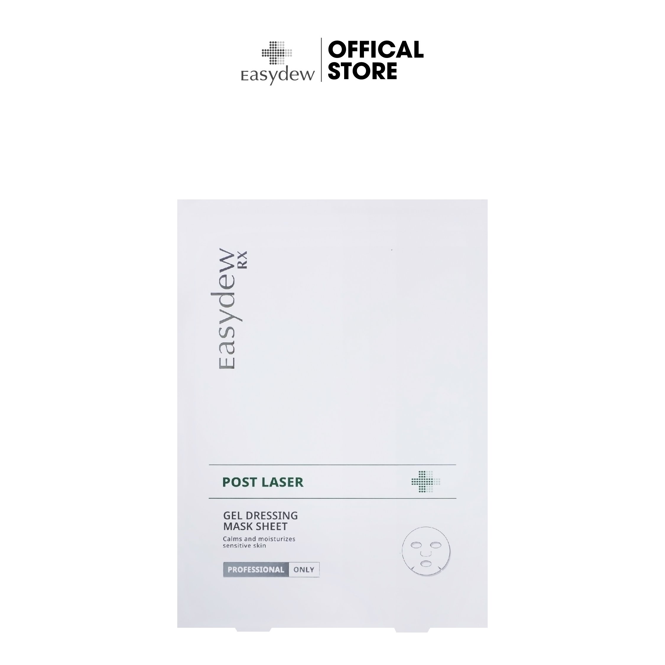 Mặt Nạ Phục Hồi, Giảm Kích Ứng Easydew Rx Post Laser Gel Dessing Mask Sheet (Hộp 5 cái)