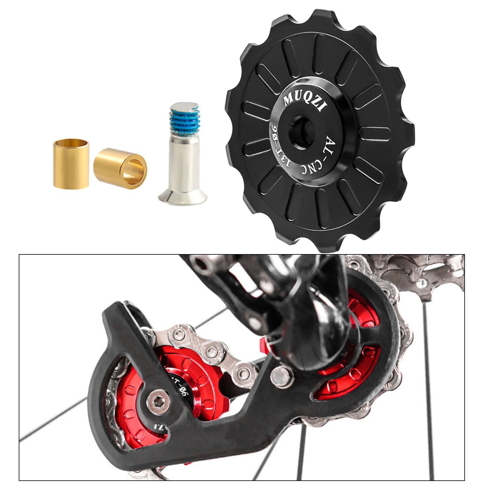 Bike  Wheel,  Alloy  Rear Derailleur Jockey Wheel Rear Derailleur Pulley Bike Accessories