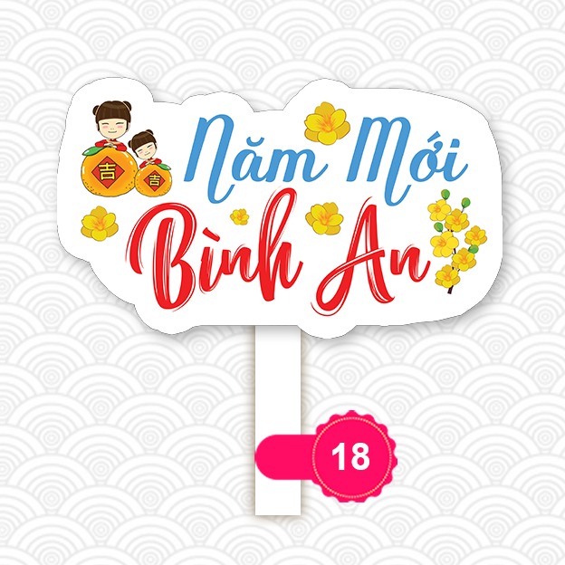 Bảng hashtag Tết - Tất niên MS 18