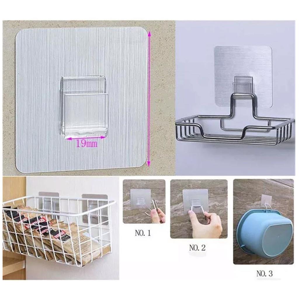 Móc Treo Tường Dính Trong Suốt , Móc Treo Ảnh Đa Năng , Không Cần Đục Lỗ , Giá Treo Đồ Trang Trí Phòng Tắm