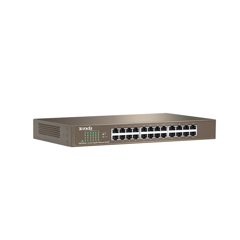 Bộ Chia Mạng Switch Tenda TEG1024D 24-Port Gigabit - Hàng Chính Hãng