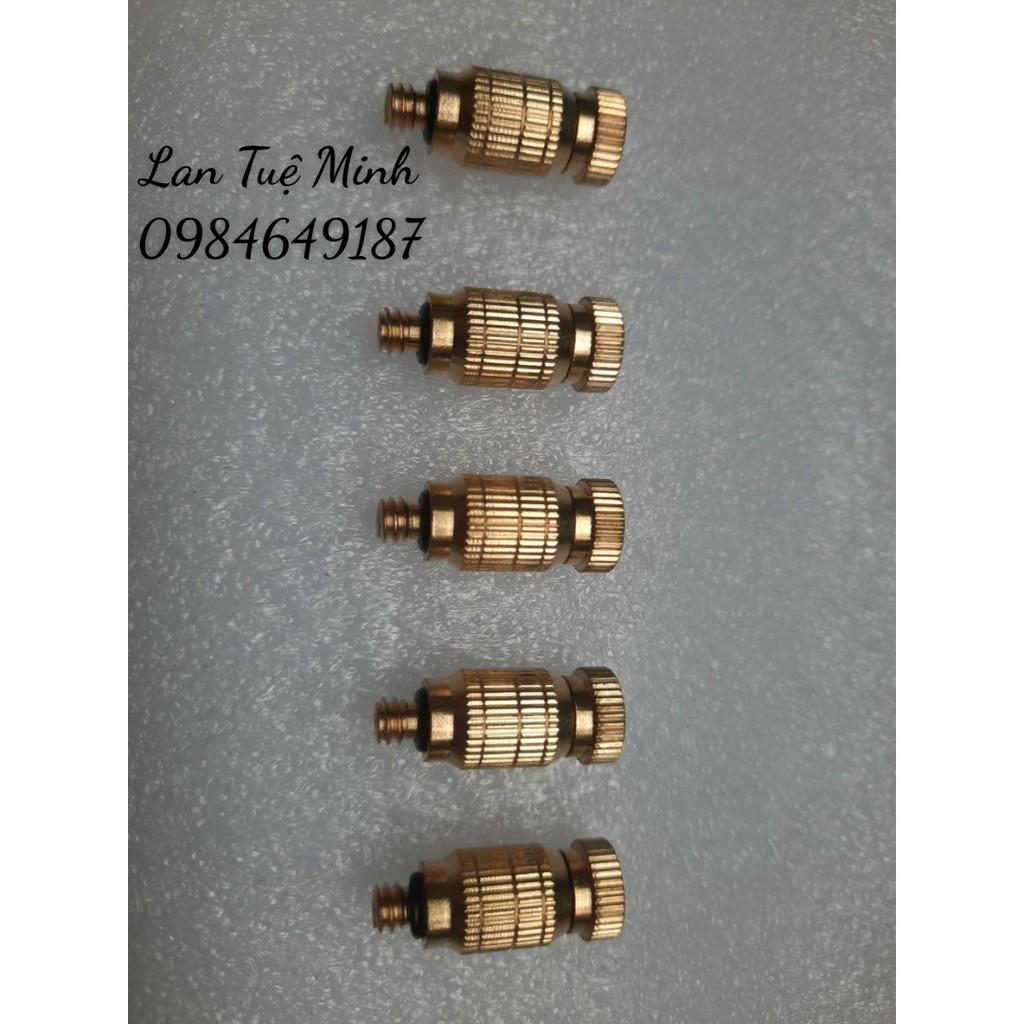 Đầu bep phun sương số 2 cỡ 0,2mm chất liệu đồng thau Loại 2010