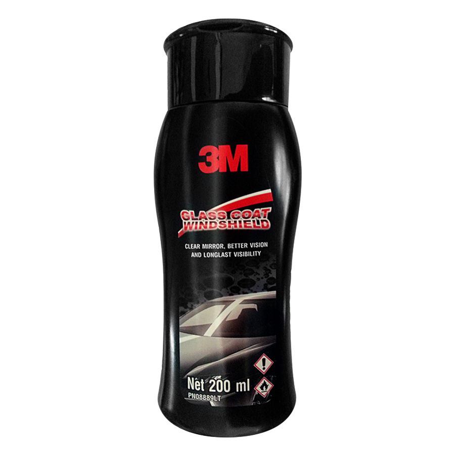 Dung Dịch Chống Bám Nước Trên Kính Xe 3M Glass Coat Windshield 3M 08889