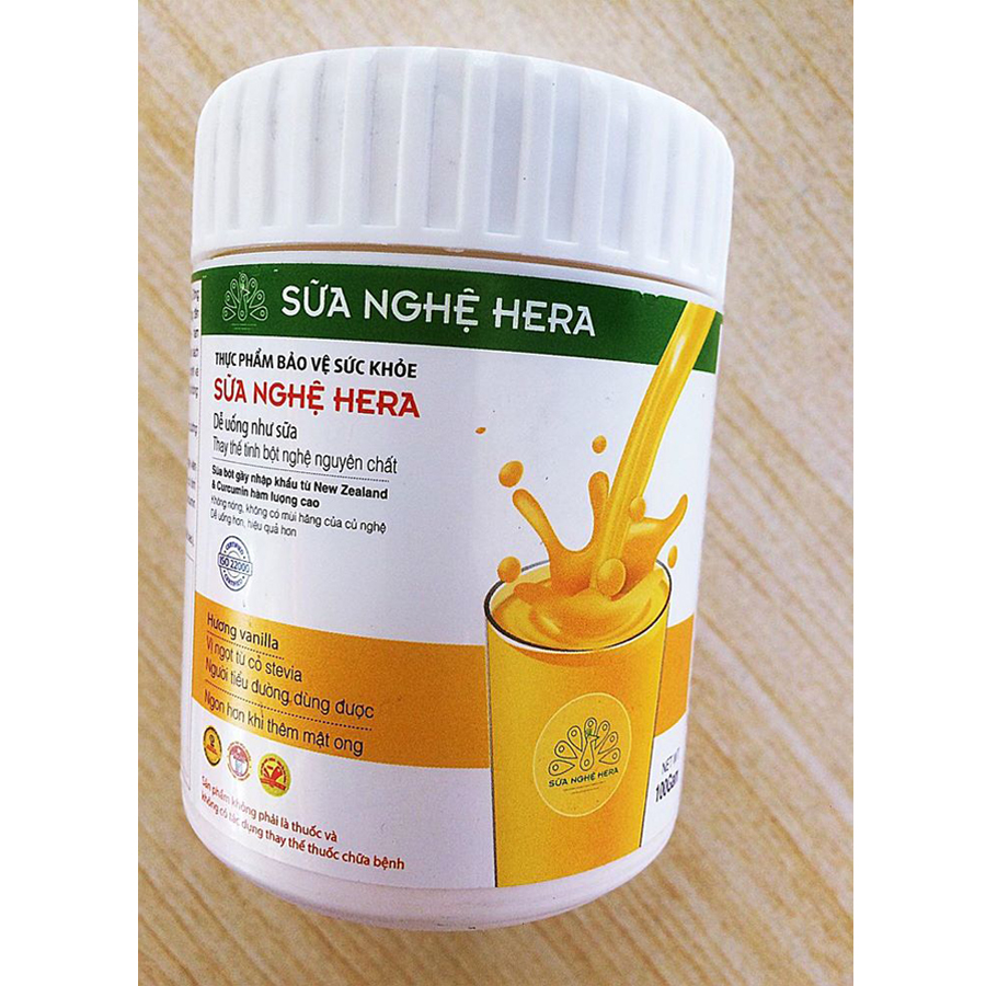 Combo 2 hộp Sữa Nghệ Hera 100gr - Hỗ trợ khỏe bao tử, LỢI SỮA cho con bú