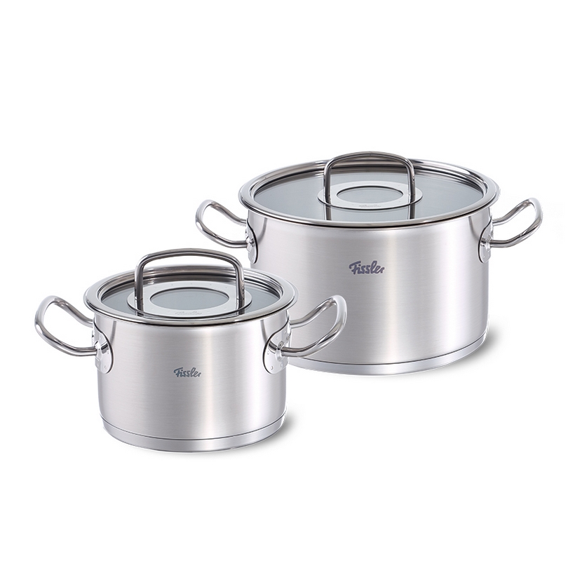 Bộ Nồi 4 Món Fissler Original Pro (Nắp Kính)