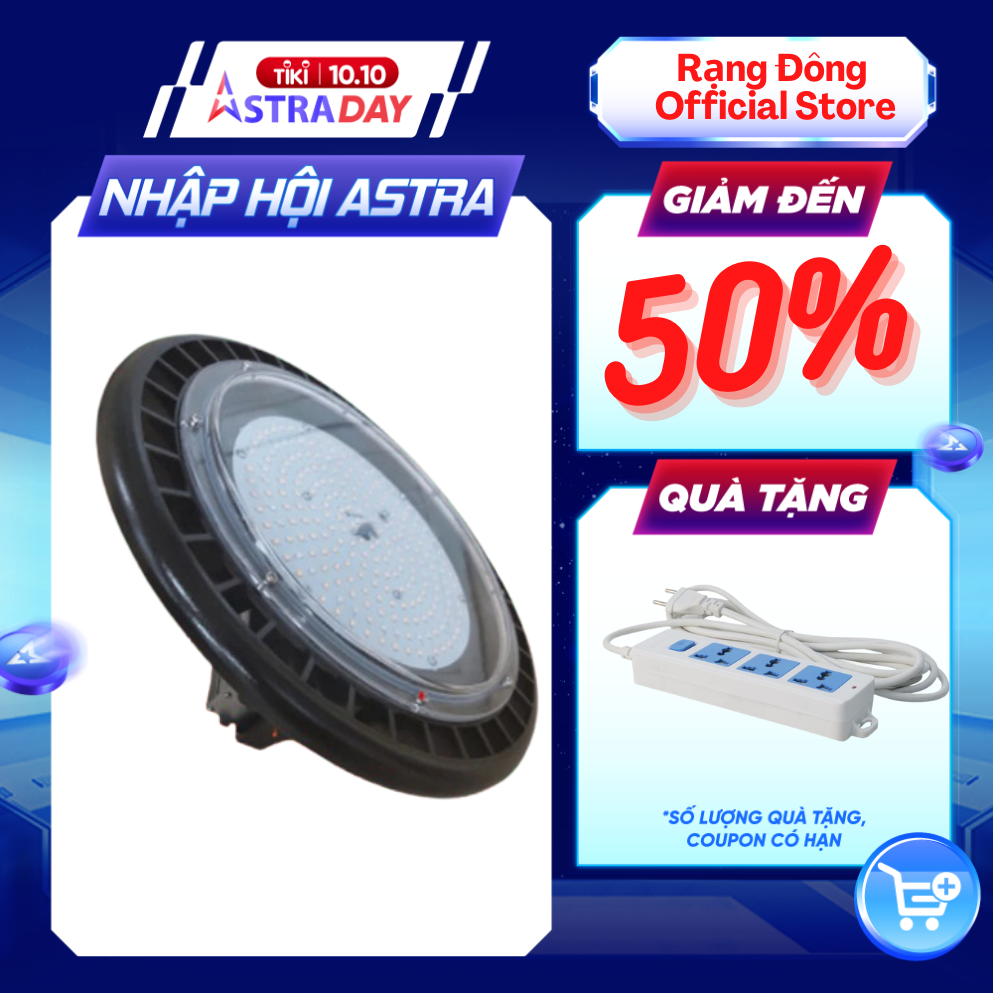 Đèn LED Chuyên dụng trồng dưa lưới, cà chua, dâu tây, hoa lan và các dòng cây khác Model: LED UFO330 150W/WBU