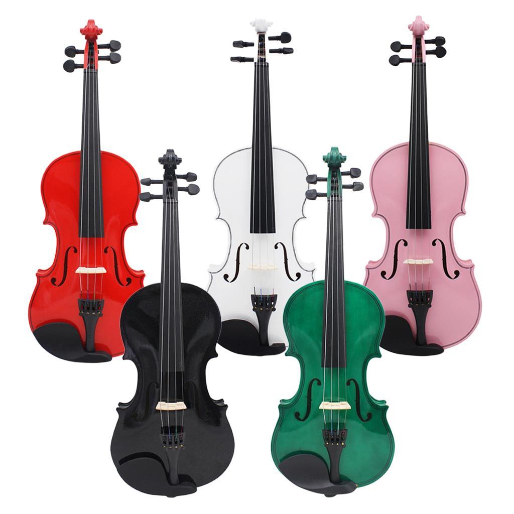 4/4 Full Size violin with Case Bow Rosin Set for Beginner Enthusiasts