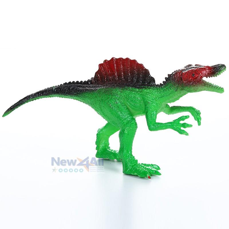 Bộ 6 đồ chơi mô hình Khủng Long kỉ Jura World (Size lớn 6x17 cm) New4all Dinosaur nhựa PVC an toàn cho bé 3 tuổi