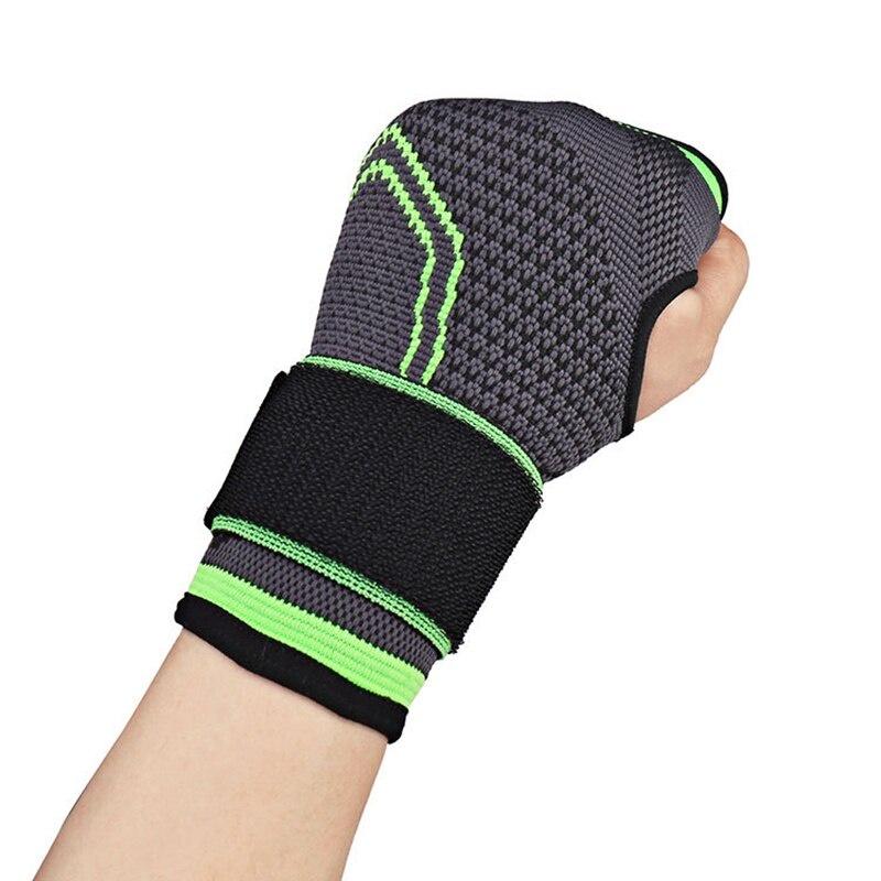 2Pcs Sports Wristbands Weight Lifting Gloves Nylon Wrist Band Gym Workout Unisex Wrist Support Fitness Bodybuilding Wrist Wraps