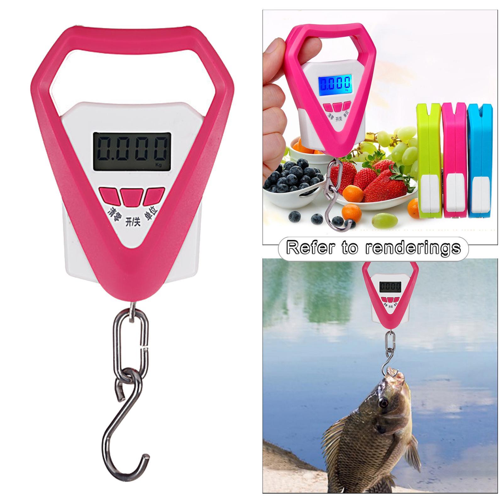 Electronic Hanging Weight Scale with Weight Hook 110lb /50kg for Travel Bag