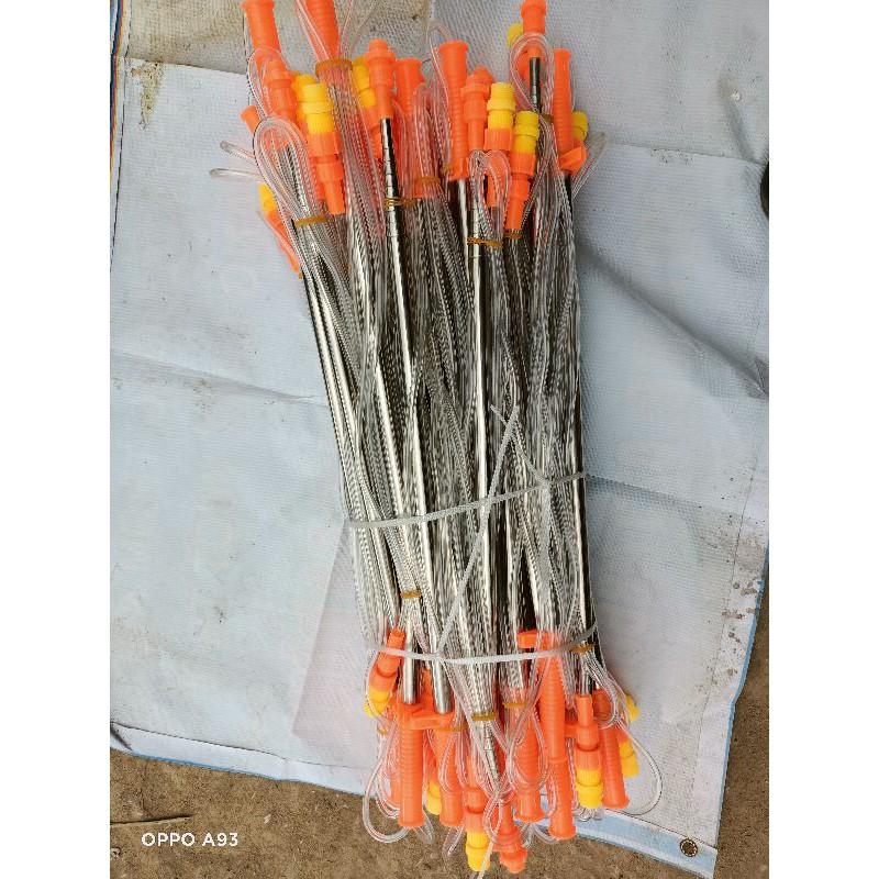 Cần rút 2,5m đến 3,6m xịt cây cao