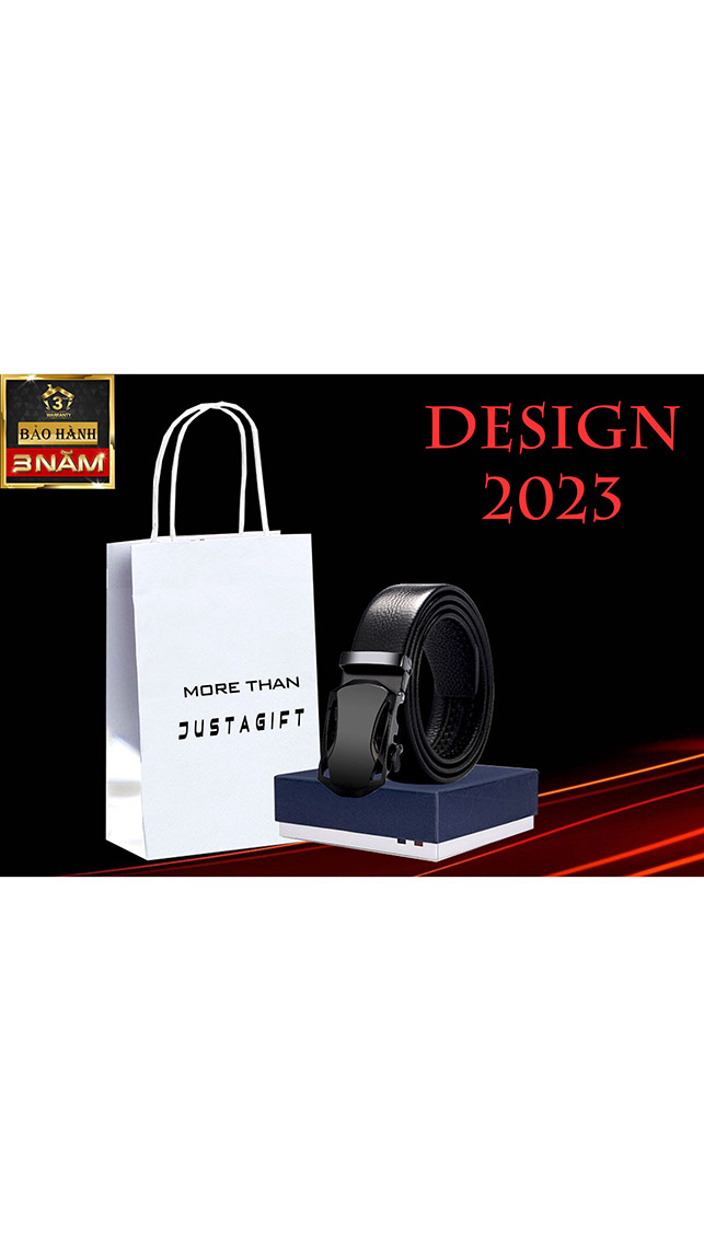 Design 2023 - Quà tặng cho nam giới - Quà tặng sinh nhật - Quà lưu niệm cho bạn trai - Thắt lưng nam cao cấp - Loại 1 Bảo hành 03 năm _ full Túi hộp quà tặng y hình
