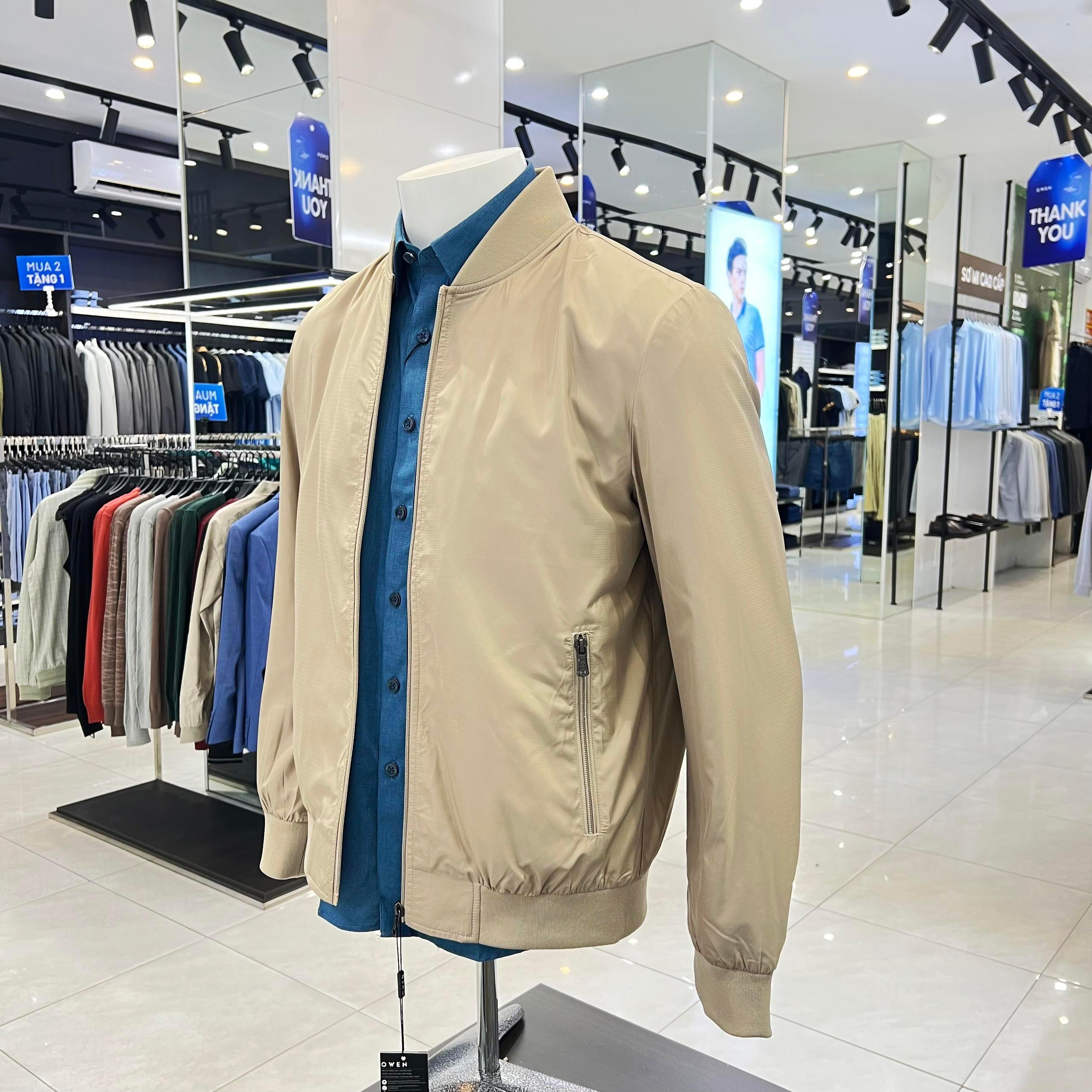 Áo khoác nam, áo Jacket OWEN cao cấp giữ ấm tốt JK231611