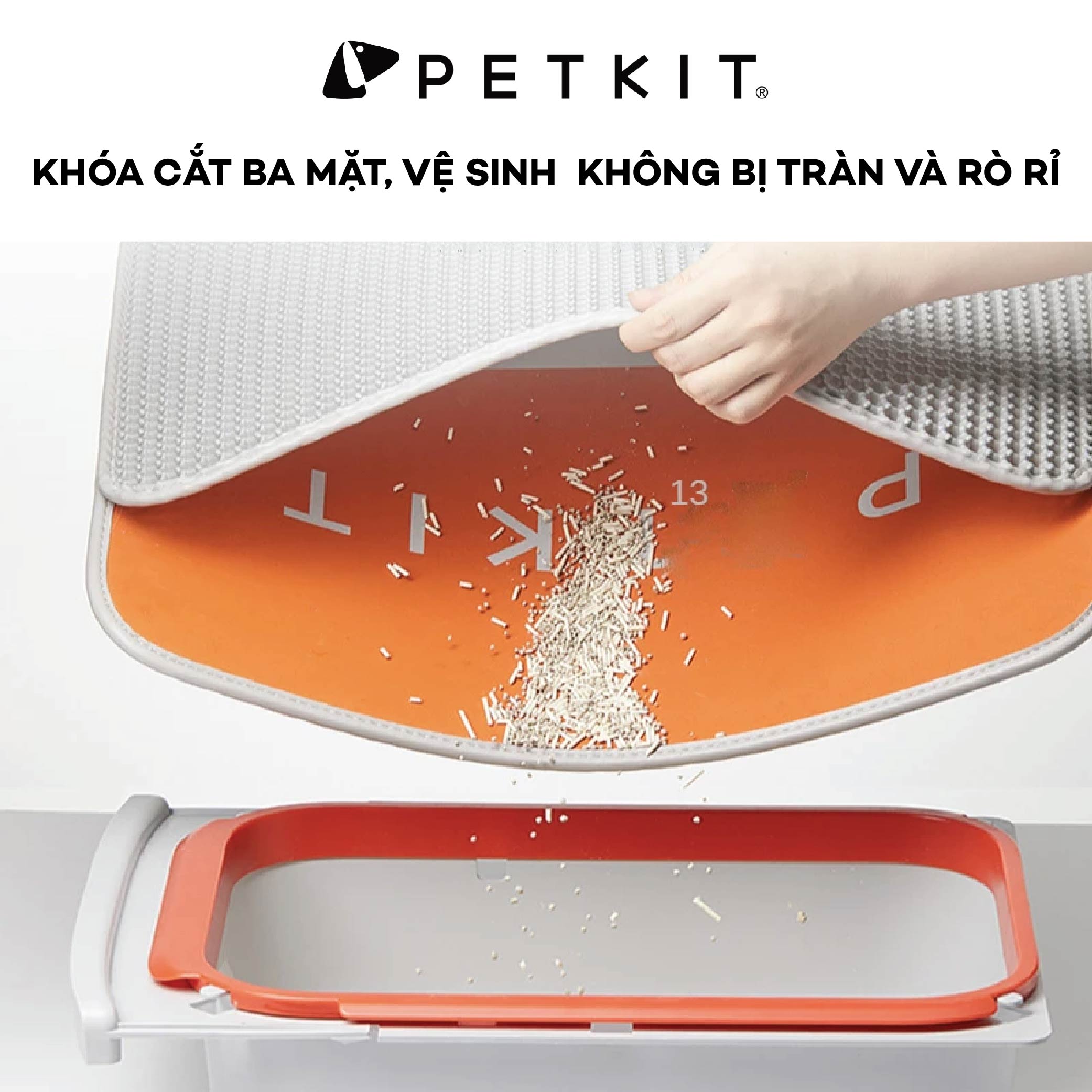 Thảm Chống Văng Cát Dùng Cho Máy Vệ Sinh Tự Động Petkit Pura Max Pura X