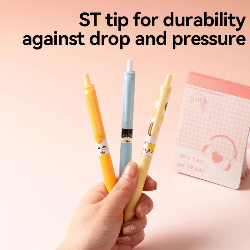 Bút Gel Khô Nhanh 0.5 mm - Deli Deli EG07C-BL - Mực Xanh (Màu Thân Bút Giao Ngẫu Nhiên)