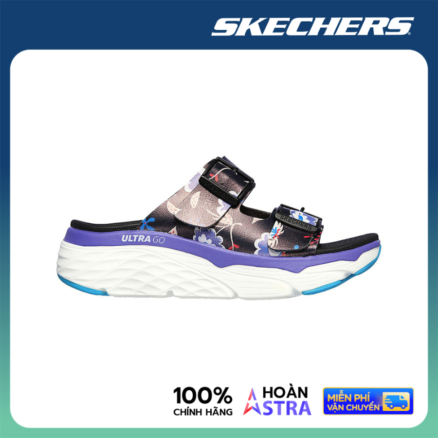 Skechers Nữ Xăng Đan Max Cushioning - 140119-BKMT