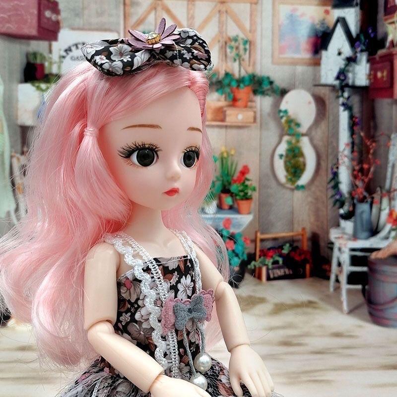 BÚP BÊ BABY BJD MẮT ĐÁ 30cm có khớp linh hoạt